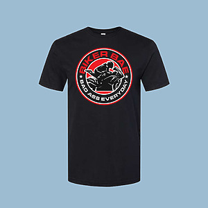 Biker BAE Logo Unisex Tee
