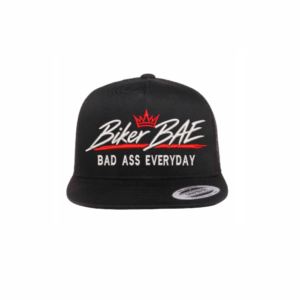 Biker BAE Crown Snapback Cap